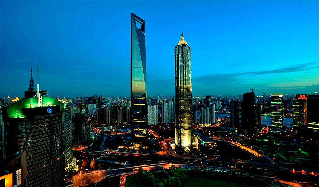 Shanghai World Financial Center, tòa nhà đẹp, sang trọng, hiện đại