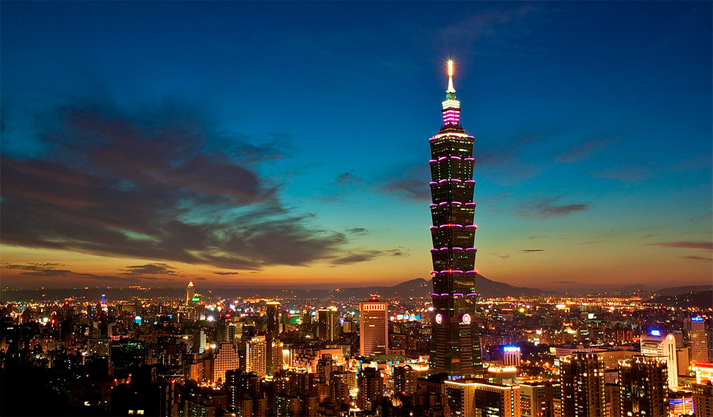 Taipei 101, một trong những tòa nhà cao nhất 