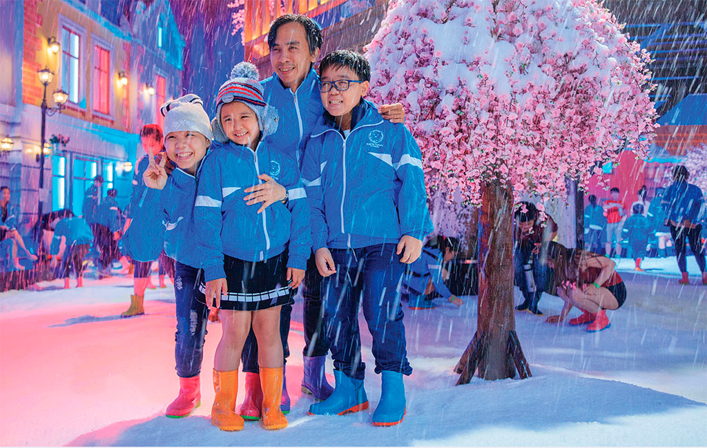 Snow Town, điểm đến lý tưởng tại Hồ Chí Minh