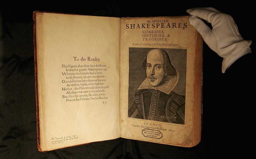 “First Folio” của William Shakespeare