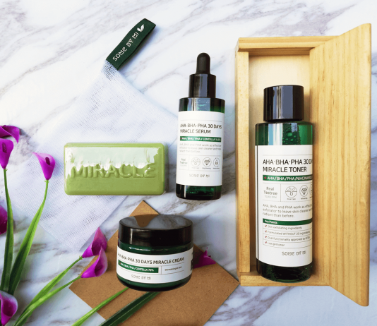 Review nước hoa hồng trị mụn Some By Mi AHA BHA PHA 30 Days Miracle Toner