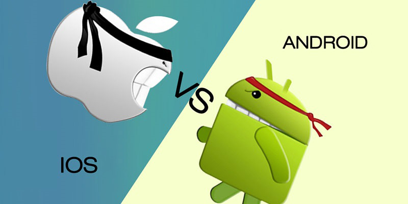 Cuộc đua giữa Android và iOS trên mọi mặt