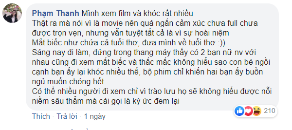 Review phim Mắt Biếc của bạn Phạm Thanh