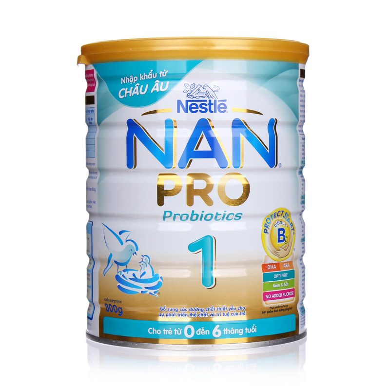 Sữa bột Nan Pro 1 của Nestle - Top 10 Loại sữa cho trẻ sơ sinh tốt nhất cho bé dưới 1 tuổi