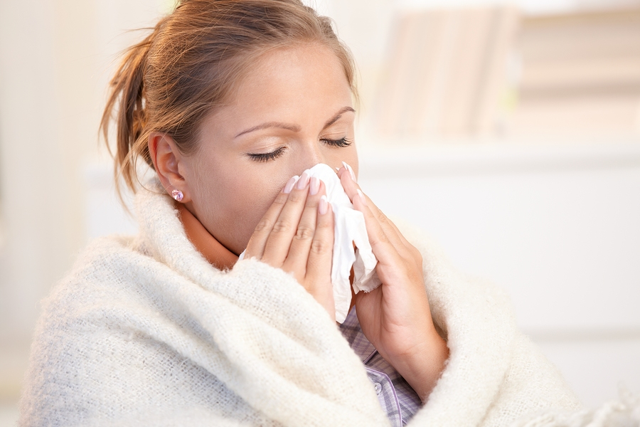 Bệnh cảm cúm thường xuyên xảy ra khi thời tiết giao mùa