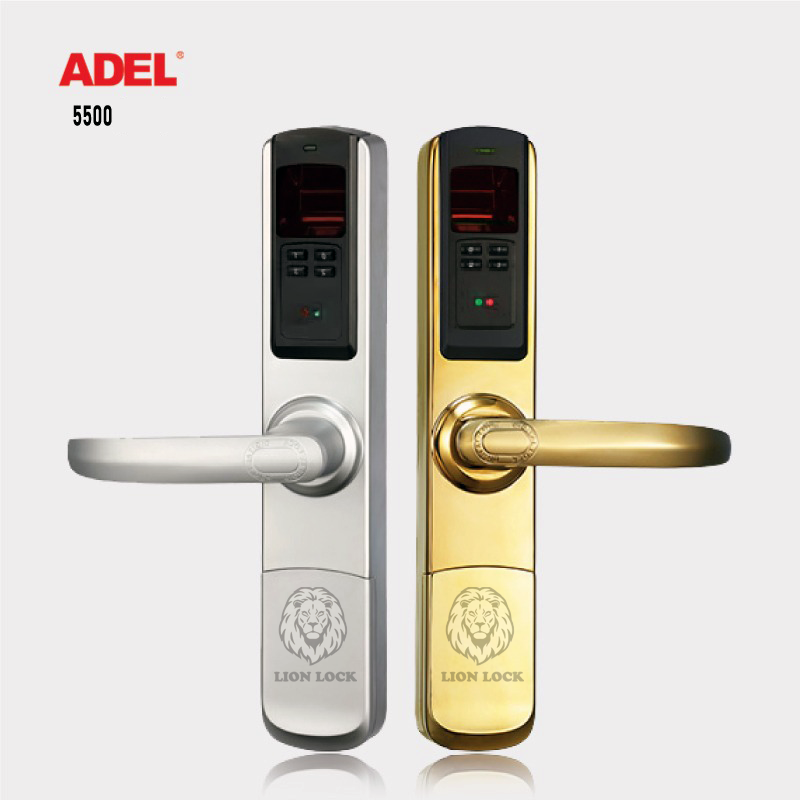Khóa Cửa Vân Tay Adel 5500 là dòng khóa được bán chạy nhất của Adel 