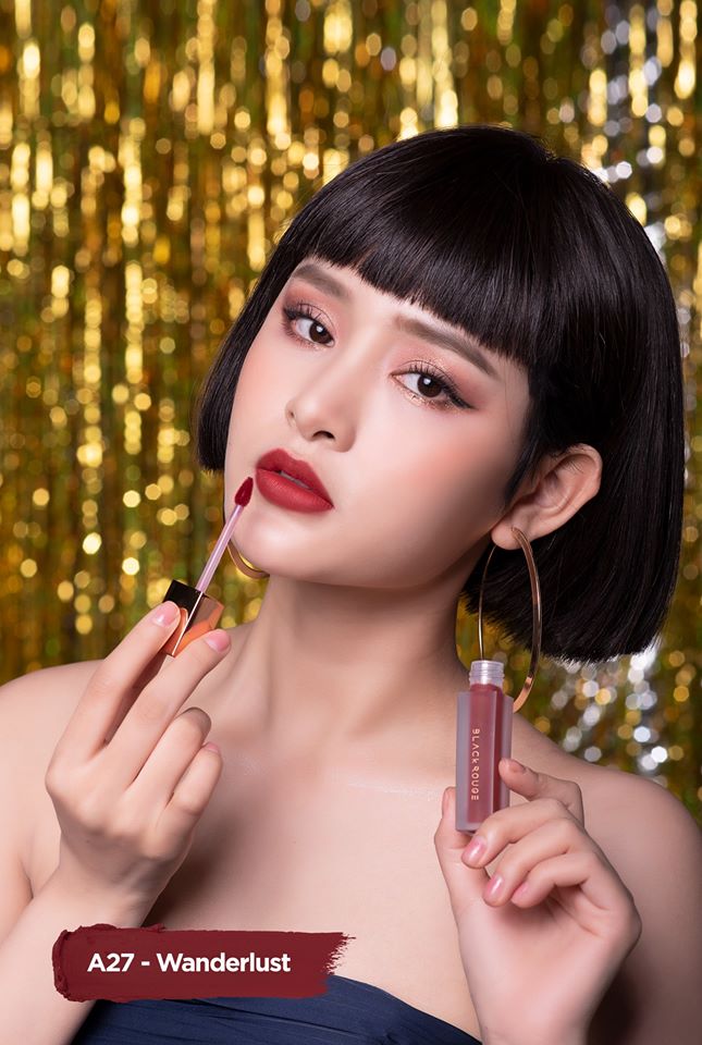 son màu đỏ lạnh black rouge