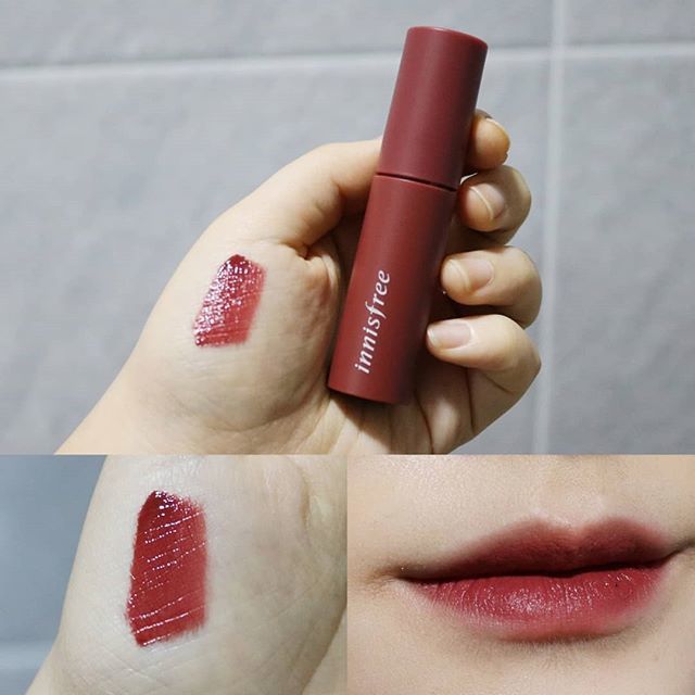 son màu đỏ lạnh innisfree
