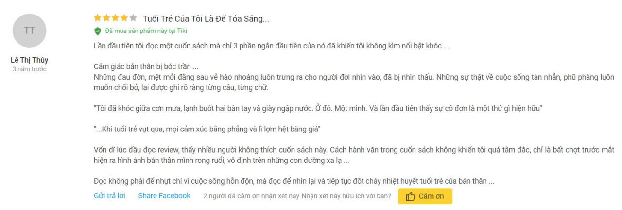 Review sách Đừng tháo xuống nụ cười của bạn Lê Thị Thùy