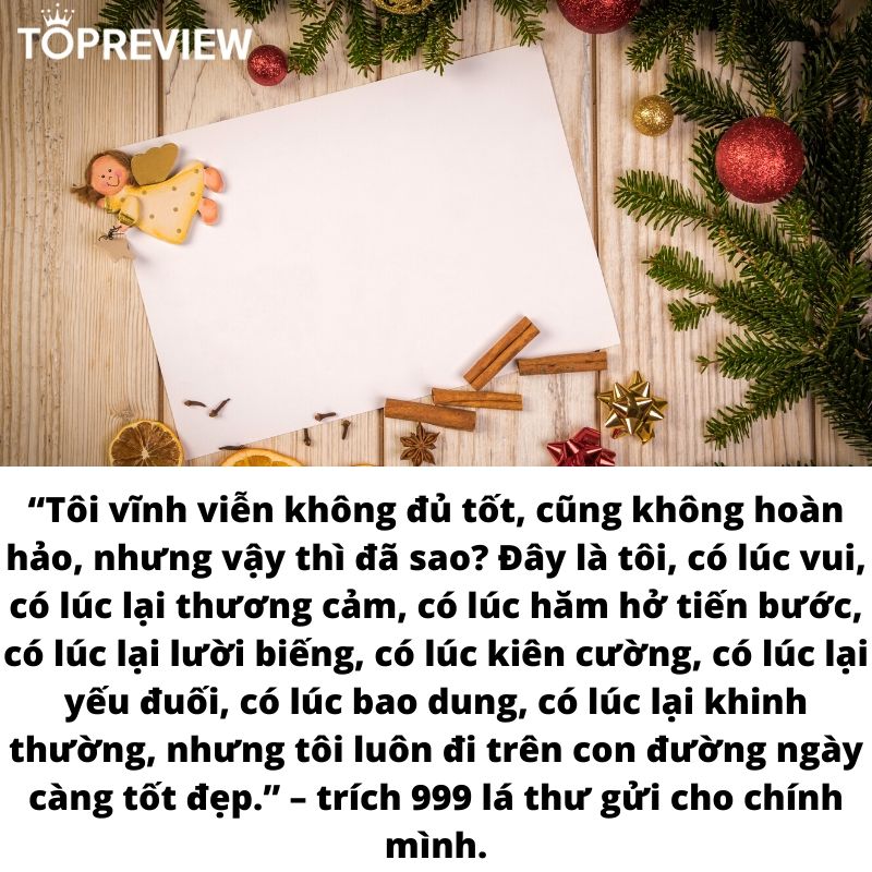 999 lá thư gửi cho chính mình