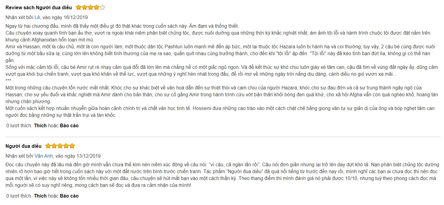 review Người đua diều