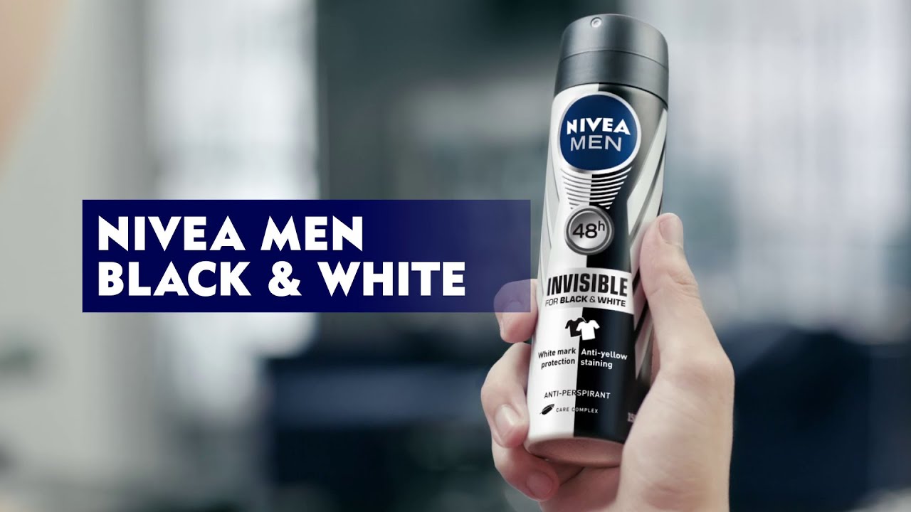 Xịt khử mùi Nivea men Invisible for Black & White 