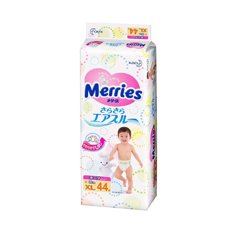 Merries premium. Мериес подгузники XL. Подгузники меррис XL 12-20 кг. Подгузники меррис 5 XL 44 шт.