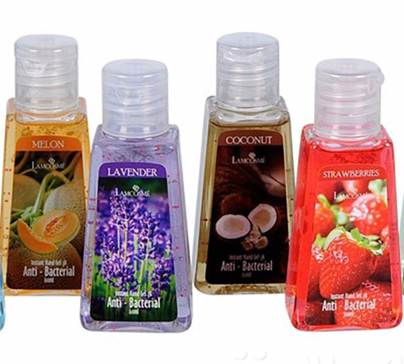  Lamcosme là một dòng sản phẩm gel rửa tay khô vô cùng tiện ích với thiết kế vỏ chai dễ thương và bắt mắt 