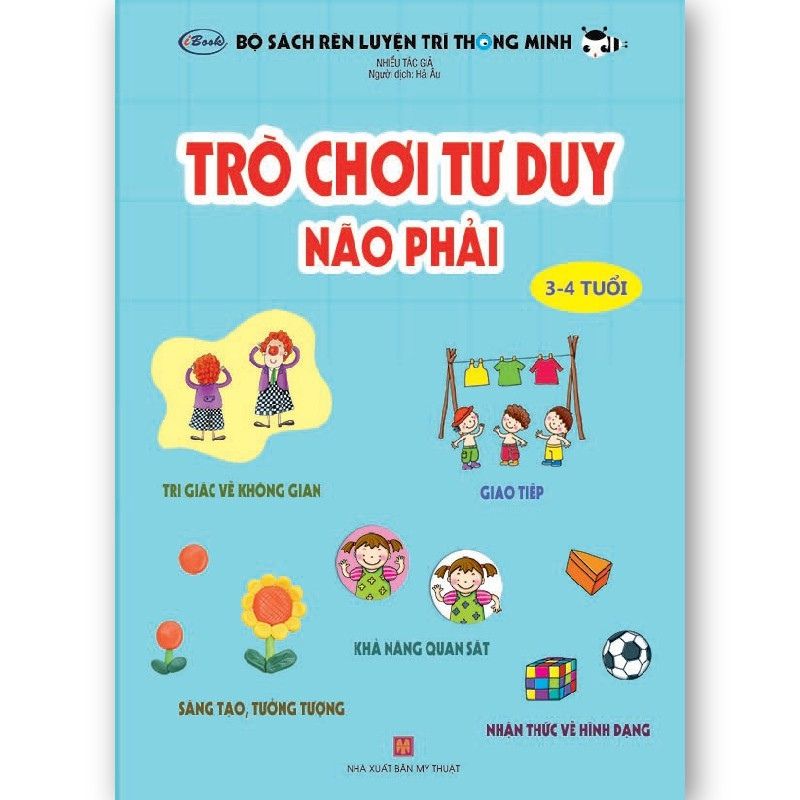 Trò Chơi Tư Duy Não Phải Dành Cho Trẻ 3 – 4 Tuổi