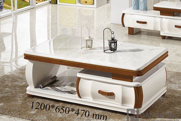 Bàn sofa mặt đá nhập khẩu HHP-BSF200-12 Cao Cấp