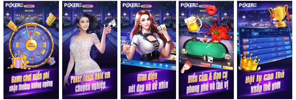 Chơi game bài trên Poker Pro.VN