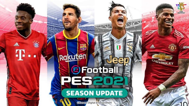 PES (eFootball Pro Evolution Soccer 2021) game bóng đá hay và được ưa chuộng tại Việt Nam