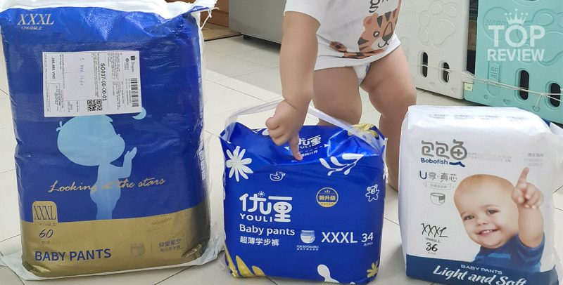 Tã bỉm nội địa Trung Quốc tốt chất lượng cao không thua kém các thương hiệu lớn của Nhật, Hàn hay Mỹ phổ biến tại Việt Nam