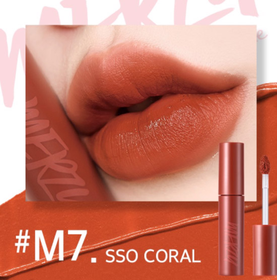 Son Kem Lì Merzy Bite The Beat Mellow Tint - #M7 SSO CORAL