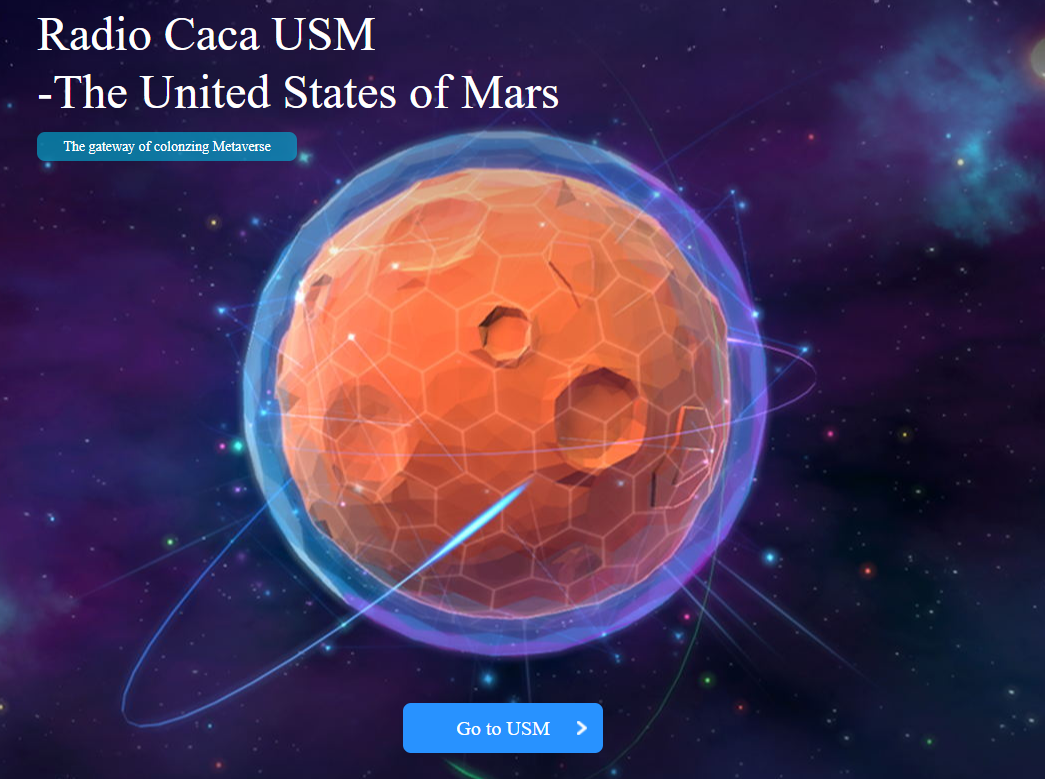 United States of Mars (USM) - Cổng kết nối của Metaverse đang dần hoàn thiện