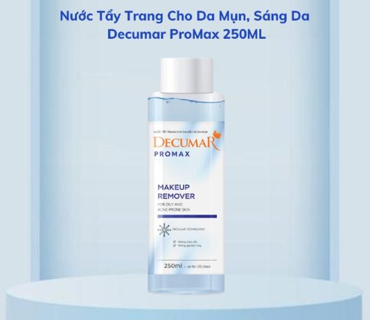 Review nuoc tay trang Promax Micellar