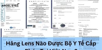 Hãng Lens Nào Được Bộ Y Tế Cấp Phép Tại Việt Nam?