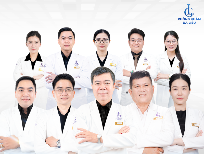 Đội ngũ bác sĩ tại Phòng khám Da liễu LG
